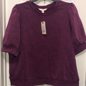 Puff Sleeve Sweatshirt